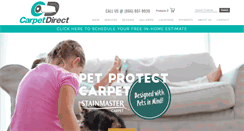 Desktop Screenshot of carpetdirect.com